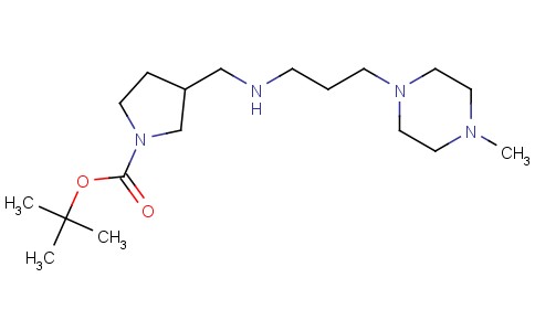 1-BOC-3-[[(4-METHYL-PIPERAZIN-1-YLPROPYL)-AMINO]-METHYL]-PYRROLIDINE